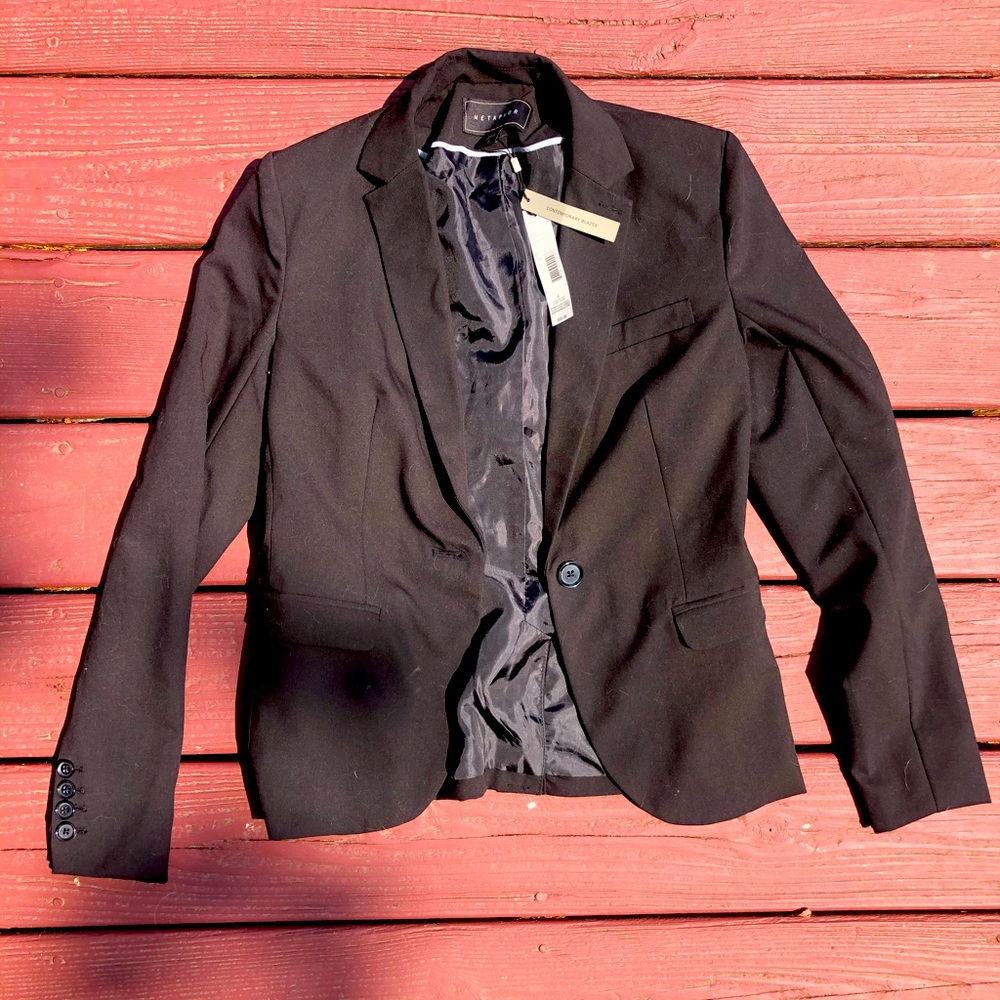 Metaphor black blazer